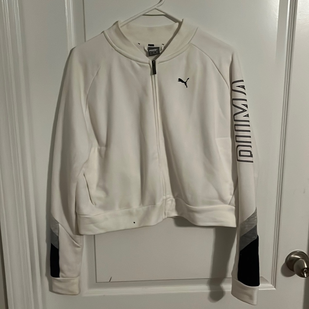 White Puma Jacket